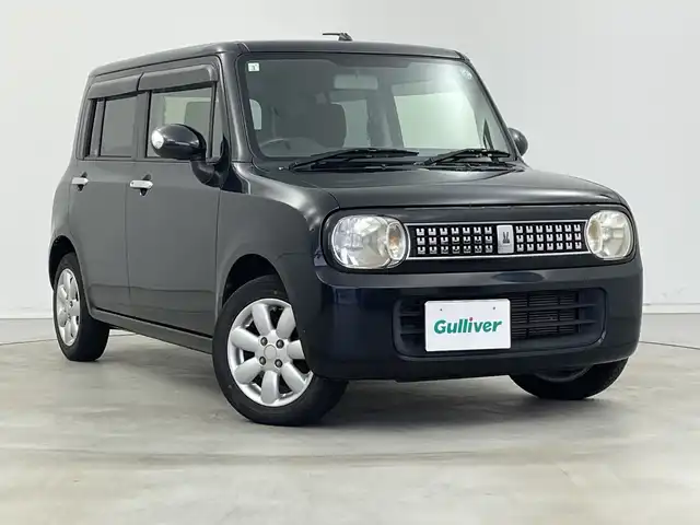 スズキ ラパン X セレクション 新潟県 2013(平25)年 6.1万km ブルーイッシュブラックパール3 ワンオーナー　/盗難防止装置/電動格納ミラー/シートヒーター　/ベンチシート　/純正アルミ１４インチ/純正フロアマット　/保証書/取扱説明書