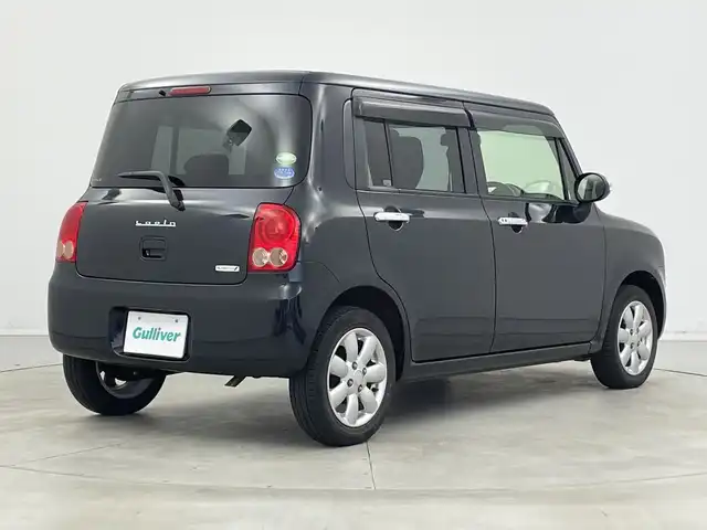 スズキ ラパン X セレクション 新潟県 2013(平25)年 6.1万km ブルーイッシュブラックパール3 ワンオーナー　/盗難防止装置/電動格納ミラー/シートヒーター　/ベンチシート　/純正アルミ１４インチ/純正フロアマット　/保証書/取扱説明書