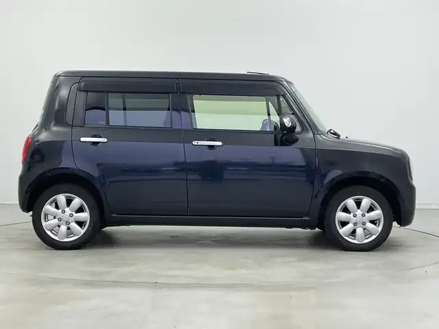スズキ ラパン X セレクション 新潟県 2013(平25)年 6.1万km ブルーイッシュブラックパール3 ワンオーナー　/盗難防止装置/電動格納ミラー/シートヒーター　/ベンチシート　/純正アルミ１４インチ/純正フロアマット　/保証書/取扱説明書