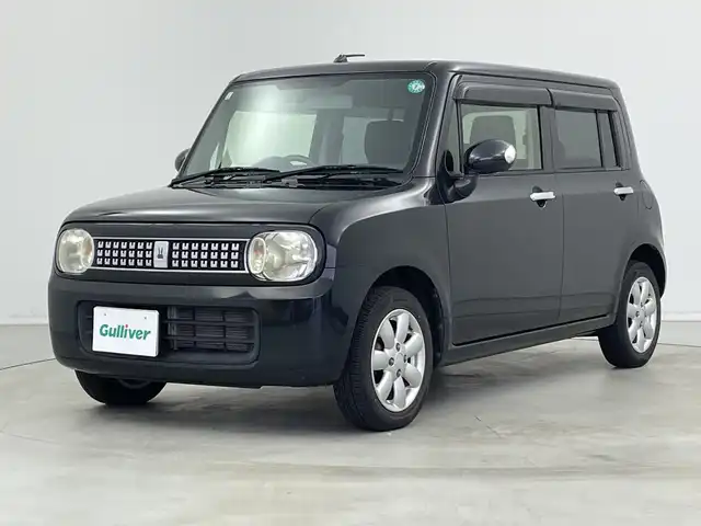 スズキ ラパン X セレクション 新潟県 2013(平25)年 6.1万km ブルーイッシュブラックパール3 ワンオーナー　/盗難防止装置/電動格納ミラー/シートヒーター　/ベンチシート　/純正アルミ１４インチ/純正フロアマット　/保証書/取扱説明書