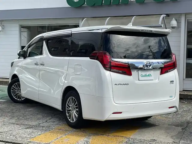 トヨタ アルファードハイブリット G Fパッケージ 神奈川県 2022(令4)年 4.1万km ホワイトパールクリスタルシャイン 純正T-Connectナビ/　（CD・DVD・Bluetooth）/JBLプレミアムサウンドシステム/フルセグTV/合成皮革シート/パワーシート/シートヒーター/エアシート/両側パワースライドドア/パワーバックドア/パノラミックビューモニター/デジタルインナーミラー/パーキングアシスト/トヨタセーフティセンス/ブラインドスポットモニター/レーダークルーズコントロール/ステアリングヒーター/クリアランスソナー/LEDヘッドライト/LEDフォグライト/ビルトインETC2.0/前後ドライブレコーダー/スマートキー×2/保証書/取扱説明書/R5.6.7ディーラー記録簿あり
