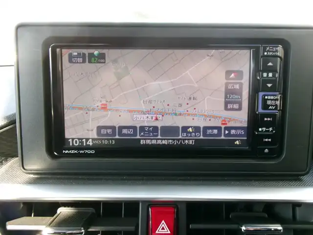 ダイハツ ロッキー プレミアム 群馬県 2019(令1)年 2.4万km ブラックマイカメタリック/シャイニングホワイトパール ワンオーナー/純正メモリーナビ・フルセグTV/　・BT・DVD(NMZK-W70D)/TVキット(走行中視聴可)/パノラマモニター/スマートアシスト/ブラインドスポットモニター/社外前後ドラレコ(HDR-015)/ビルトインETC/ハーフレザーシート/前席シートヒーター/LEDヘッドライト/スマートキー×2＆プッシュスタート/保証書＆取説