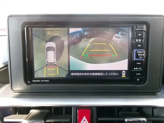 ダイハツ ロッキー プレミアム 群馬県 2019(令1)年 2.4万km ブラックマイカメタリック/シャイニングホワイトパール ワンオーナー/純正メモリーナビ・フルセグTV/　・BT・DVD(NMZK-W70D)/TVキット(走行中視聴可)/パノラマモニター/スマートアシスト/ブラインドスポットモニター/社外前後ドラレコ(HDR-015)/ビルトインETC/ハーフレザーシート/前席シートヒーター/LEDヘッドライト/スマートキー×2＆プッシュスタート/保証書＆取説