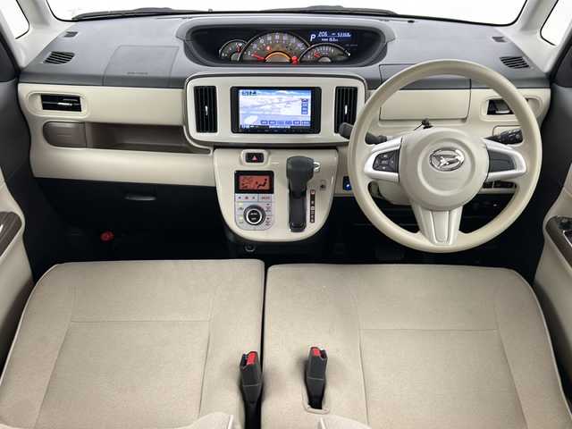 ダイハツ ムーヴ キャンバス G メイクアップ リミテッド　SAⅢ 宮城県 2022(令4)年 5.4万km パールホワイトⅢ/ナチュラルベージュマイカメタリック 2トーン 禁煙車/両側パワースライドドア/全方位カメラ/スマートアシスト/・衝突軽減ブレーキ/・車線逸脱警報システム/・オートハイビーム/社外7型ナビ/・CD・DVD・SD/ワンセグTV/ETC/LEDヘッドライト/LEDフォグライト/社外フロアマット/アイドリングストップ/横滑り防止装置/プッシュスタート/スマートキー