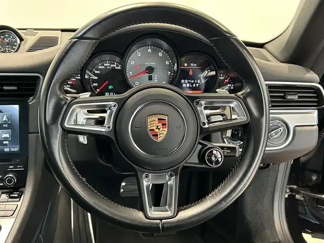 ポルシェ ９１１ カレラS 愛知県 2016(平28)年 3.1万km ジェットブラック スポーツクロノパッケージ/20インチカレラスポーツホイール（ブラック）/GTスポーツステアリング/PDLS/シートヒーター/電動格納ミラー/コーナーセンサー/Ａｐｐｌｅカープレイ/スポーツテールパイプ/HDDナビ/バックカメラ/ETC
