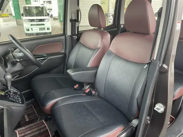 日産 デイズ ルークス ボレロ 静岡県 2018(平30)年 8.4万km アッシュブラウンM 純正メモリナビ・フルセグTV/DVD/CD/SD/USB/Bluetooth/アラウンドビューカメラ/エマージェンシーブレーキ/レザー調シート/左側パワースライドドア/純正14インチアルミホイール/LEDヘッドライト/スマートキー/スペアキー/プッシュスタート/新車時保証書/取扱説明書