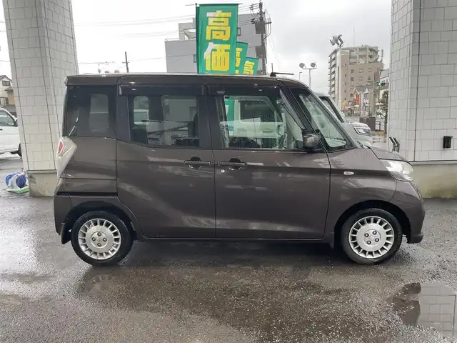 日産 デイズ ルークス ボレロ 静岡県 2018(平30)年 8.4万km アッシュブラウンM 純正メモリナビ・フルセグTV/DVD/CD/SD/USB/Bluetooth/アラウンドビューカメラ/エマージェンシーブレーキ/レザー調シート/左側パワースライドドア/純正14インチアルミホイール/LEDヘッドライト/スマートキー/スペアキー/プッシュスタート/新車時保証書/取扱説明書