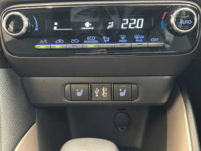 トヨタ ヤリス Z 岐阜県 2023(令5)年 1.6万km ブラック 純正8型ディスプレイオーディオ/全方位カメラ/Bluetooth/マップ/フルセグ視聴/前後ドライブレコーダー/プリクラッシュセーフティ/追従クルーズコントロール/LEDヘッドライト/オートライト/オートマチックハイビーム/コーナーセンサー/ブラインドスポットモニター/前席シートヒーター/ステアリングヒーター/ETC/プッシュスタート/スマートキー/スペアキー/取扱説明書・記録簿