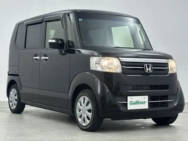 ホンダ Ｎ ＢＯＸ G ターボ Lパッケージ 愛知県 2015(平27)年 0.6万km スマートブラック ・HDDナビゲーション/ CD DVD　フルセグTV Bluetooth/・プッシュスタート/・パワースライドドア/・オートエアコン/・フロアマット/・ドアバイザー/・バックカメラ