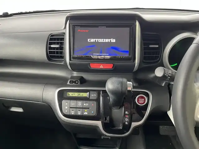 ホンダ Ｎ ＢＯＸ G ターボ Lパッケージ 高知県 2015(平27)年 5.8万km スマートブラック 社外ナビ/　Bluetooth/フルセグ/　CD/DVD/AM/FM/バックカメラ/クルーズコントロール/アイドリングストップ/プッシュスタート/スマートキー/ターボ/MTモード付AT/片側パワースライドドア/フロアマット/ベンチシート/ドアバイザー/リア席サンシェード/横滑り防止装置/盗難防止装置