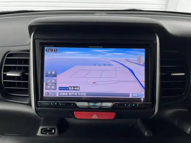 ホンダ Ｎ ＢＯＸ G ターボ Lパッケージ 高知県 2015(平27)年 5.8万km スマートブラック 社外ナビ/　Bluetooth/フルセグ/　CD/DVD/AM/FM/バックカメラ/クルーズコントロール/アイドリングストップ/プッシュスタート/スマートキー/ターボ/MTモード付AT/片側パワースライドドア/フロアマット/ベンチシート/ドアバイザー/リア席サンシェード/横滑り防止装置/盗難防止装置