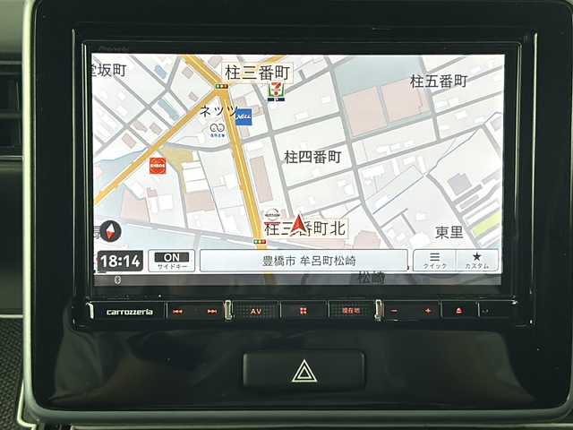 スズキ ワゴンＲ スティングレー HYBRID X リミテッド 愛知県 2019(令1)年 4.2万km スチールシルバーM 8インチナビ/（CD/DVD/Bluetooth/フルセグTV）/全方位カメラ/衝突軽減ブレーキ/レーンキープアシスト/オートマチックハイビーム/ヘッドアップディスプレイ/ETC/シートヒーター/LEDヘッドライト/純正フロアマット/アイドリングストップ/シートカバー/社外15インチアルミホイール