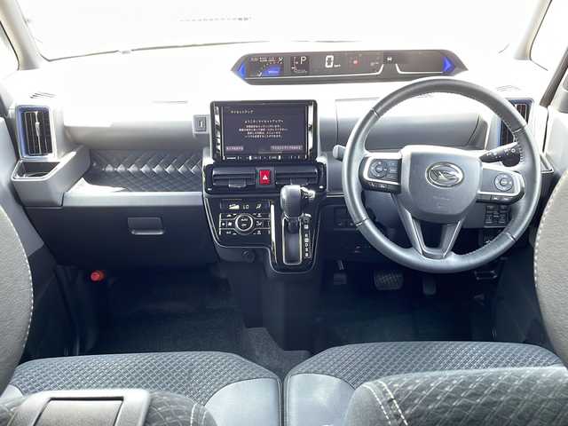 ダイハツ タント カスタム RS セレクション 兵庫県 2020(令2)年 4.3万km 黒 純正ナビ/・BT/・CD/DVD/・USB/衝突軽減システム/アイドリングストップ/オートライト/レーンアシスト/クルーズコントロール追従あり/パーキングアシスト/ETC/シートヒーター