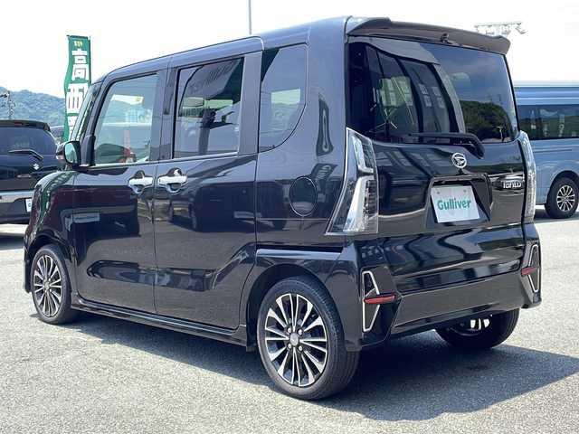 ダイハツ タント カスタム RS セレクション 兵庫県 2020(令2)年 4.3万km 黒 純正ナビ/・BT/・CD/DVD/・USB/衝突軽減システム/アイドリングストップ/オートライト/レーンアシスト/クルーズコントロール追従あり/パーキングアシスト/ETC/シートヒーター