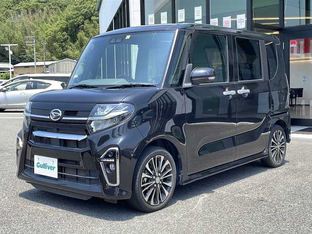 ダイハツ タント カスタム RS セレクション 兵庫県 2020(令2)年 4.3万km 黒 純正ナビ/・BT/・CD/DVD/・USB/衝突軽減システム/アイドリングストップ/オートライト/レーンアシスト/クルーズコントロール追従あり/パーキングアシスト/ETC/シートヒーター