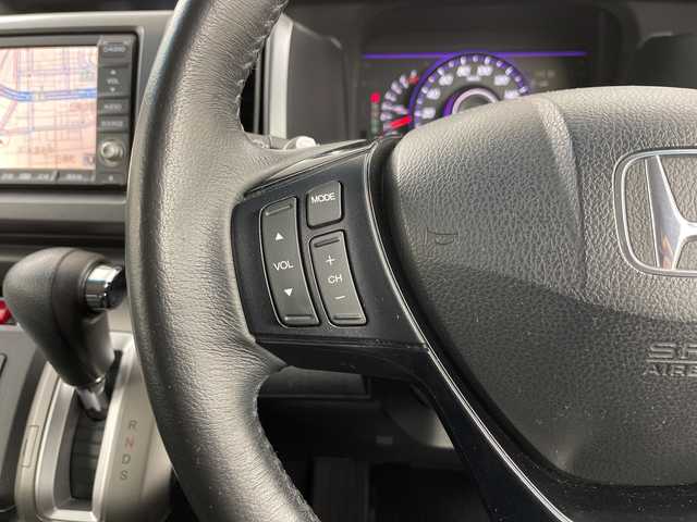 ホンダ ステップワゴン スパーダ S 道央・札幌 2009(平21)年 10.1万km プレミアムブラキッシュパール ・4WD/・純正ナビ  フルセグ/CD/DVD/HDD/・バックカメラ/・両側パワースライドドア/・前後ドライブレコーダー/・社外エンジンスターター/・ETC/オートライト/・純正フロアマット/・ABS