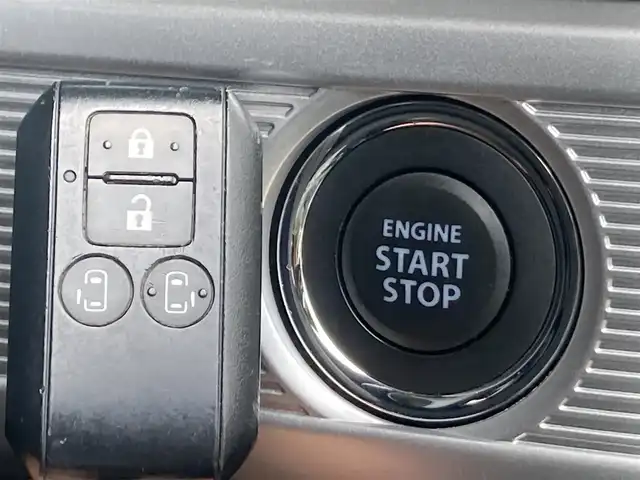 スズキ スペーシア ギア HYBRID XZ 静岡県 2018(平30)年 5.1万km ブルーイッシュブラックパール3 スズキセーフティサポート/社外メモリーナビ(AVN112M)/　AM FM CD ワンセグ/ETC/LEDオートヘッドランプ/シートヒーター(前席)/リアクリアランスソナー/純正14インチアルミホイール/スマートキー2本/革巻きステアリング/ステアリングスイッチ/アイドリングストップ/バックモニター/両側パワースライドドア