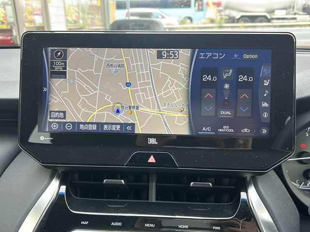 トヨタ ハリアー Z レザーパッケージ 埼玉県 2021(令3)年 4万km ホワイトパールクリスタルシャイン ワンオーナー　/モデリスタエアロ(F/S/R)　/ＪＢＬサウンド　/純正ナビ　/フルセグ/BT/USB/AUX/FM/AM/Miracast/デジタルインナーミラー　/ビルトインＥＴＣ2.0/前席パワーシート　/前席シートヒーター　/前席エアーシート　/運転席メモリーシート/パワーバックドア　/ＡＣＣ/オートライト/オートハイビーム/ステアリングスイッチ/バックカメラ/サイドカメラ/横滑り防止/ハンドルヒーター/PCS/BSM/クリアランスソナー/RCTA/LTA/スマートキー２本　/保証書　/取扱説明書