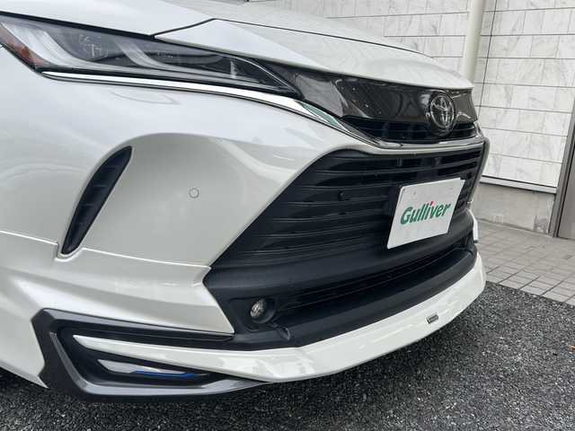 トヨタ ハリアー Z レザーパッケージ 埼玉県 2021(令3)年 4万km ホワイトパールクリスタルシャイン ワンオーナー　/モデリスタエアロ(F/S/R)　/ＪＢＬサウンド　/純正ナビ　/フルセグ/BT/USB/AUX/FM/AM/Miracast/デジタルインナーミラー　/ビルトインＥＴＣ2.0/前席パワーシート　/前席シートヒーター　/前席エアーシート　/運転席メモリーシート/パワーバックドア　/ＡＣＣ/オートライト/オートハイビーム/ステアリングスイッチ/バックカメラ/サイドカメラ/横滑り防止/ハンドルヒーター/PCS/BSM/クリアランスソナー/RCTA/LTA/スマートキー２本　/保証書　/取扱説明書