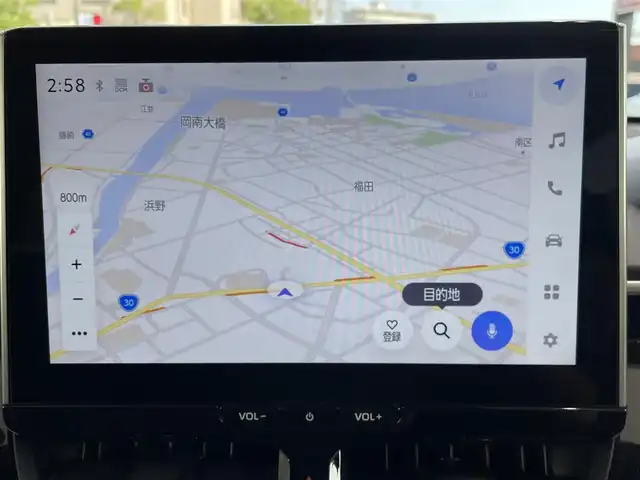 トヨタ カローラ クロス ハイブリッド Z 岡山県 2025(令7)年 1.6万km マッシブグレー 登録時走行距離15904km/Toyota Safety sense/・プリクラッシュセーフティ/・レーンディパーチャーアラート/・レーダークルーズコントロール/・レーントレーシングアシスト/純正HDDナビ/(AM/FM/TV/BT/AppleCarplay)/全方位カメラ/電動リアゲート/ビルトインETC/パワーシート/シートヒーター/オートマチックハイビーム/ルーフレール/プッシュスタート/スマートキー/スペアキー/純正１８インチアルミホイール