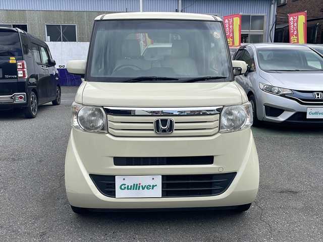ホンダ Ｎ ＢＯＸ G Lパッケージ 埼玉県 2012(平24)年 5.1万km ヒダマリアイボリーパール 純正メモリーナビゲーション(VXM-128V)/AM/FM/CD/DVD/SD/ワンセグテレビ/バックカメラ/ETC/左側パワスライドドア/革調シートカバー/ドアバイザー/ＡＢＳ/横滑り防止装置/スペアキー１ヶ/保証書/取扱説明書