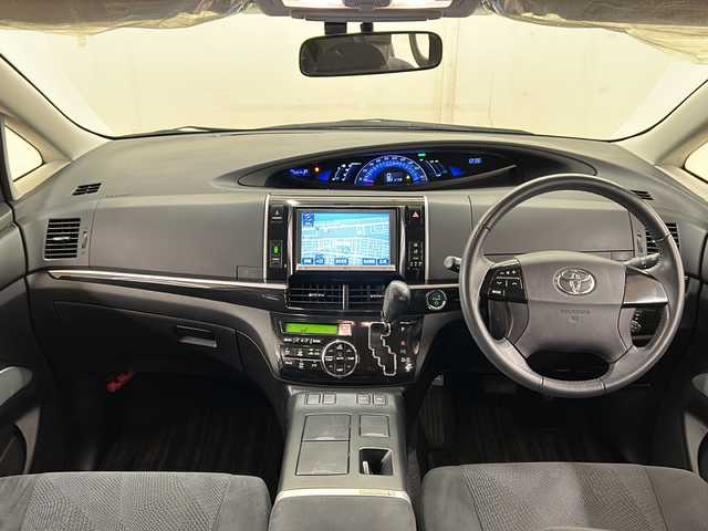 トヨタ エスティマ ハイブリッド アエラス 道央・札幌 2013(平25)年 7.1万km ホワイトパールクリスタルシャイン /ワンオーナー//４WD//純正メモリナビ//バックカメラ//クルーズコントロール//ETC//HIDヘッドライト//ウインカーミラー//純正ドライブレコーダー（前方録画）//スマートキー×２//両側パワースライドドア//運転席パワーシート//コーナーセンサー