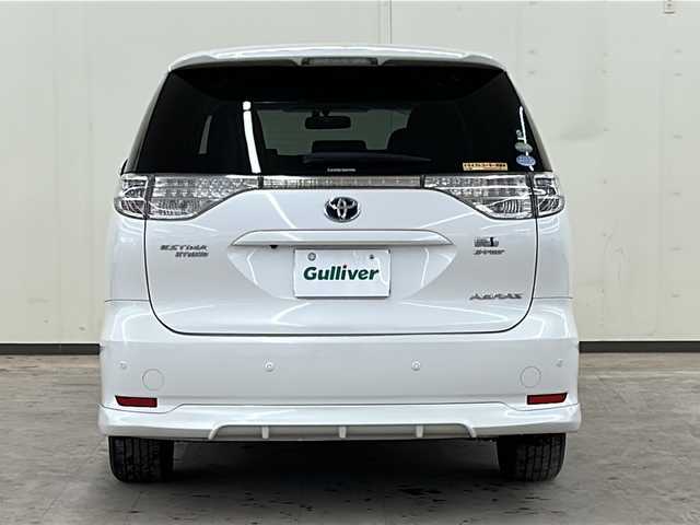 トヨタ エスティマ ハイブリッド アエラス 道央・札幌 2013(平25)年 7.1万km ホワイトパールクリスタルシャイン /ワンオーナー//４WD//純正メモリナビ//バックカメラ//クルーズコントロール//ETC//HIDヘッドライト//ウインカーミラー//純正ドライブレコーダー（前方録画）//スマートキー×２//両側パワースライドドア//運転席パワーシート//コーナーセンサー