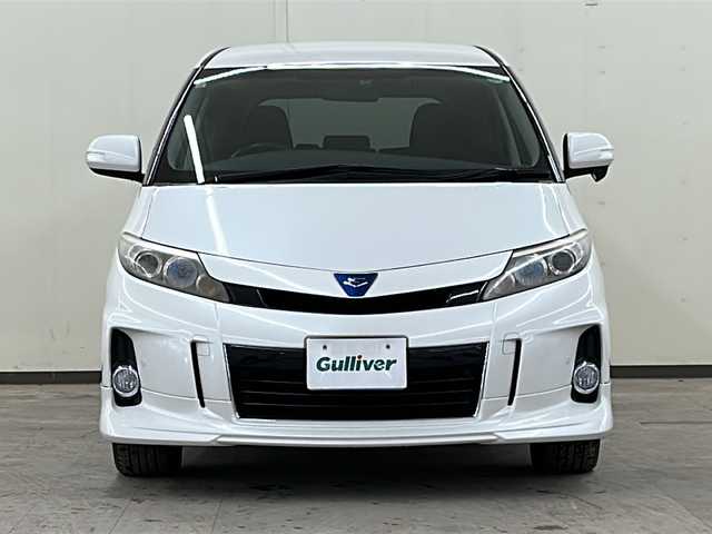 トヨタ エスティマ ハイブリッド アエラス 道央・札幌 2013(平25)年 7.1万km ホワイトパールクリスタルシャイン /ワンオーナー//４WD//純正メモリナビ//バックカメラ//クルーズコントロール//ETC//HIDヘッドライト//ウインカーミラー//純正ドライブレコーダー（前方録画）//スマートキー×２//両側パワースライドドア//運転席パワーシート//コーナーセンサー