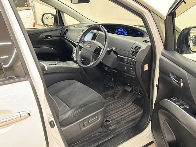 トヨタ エスティマ ハイブリッド アエラス 道央・札幌 2013(平25)年 7.1万km ホワイトパールクリスタルシャイン /ワンオーナー//４WD//純正メモリナビ//バックカメラ//クルーズコントロール//ETC//HIDヘッドライト//ウインカーミラー//純正ドライブレコーダー（前方録画）//スマートキー×２//両側パワースライドドア//運転席パワーシート//コーナーセンサー