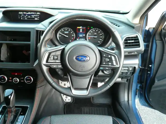 スバル ＸＶ ハイブリッド 2．0e－S アイサイト 静岡県 2020(令2)年 2.6万km ホライゾンブルーP 禁煙車/アイサイトコアテクノロジー/ブラインドスポット/Si-Drive/X-MODE/レーダークルーズコントロール/ルーフレール/オレンジステッチハーフレザー/ルーフレール/ドアバイザー/フロアマット/パドルシフト/スマートキー/新車保証書/取扱説明書