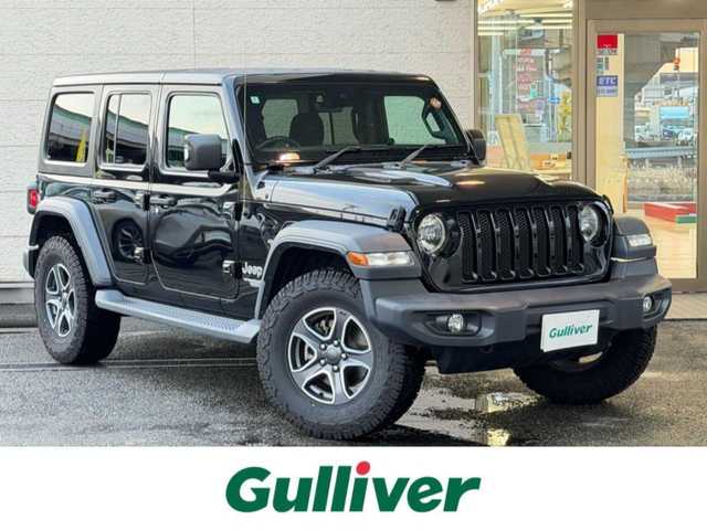 クライスラー・ジープ ジープ ラングラー アンリミテッド スポーツ 兵庫県 2020(令2)年 11.5万km 黒 ワンオーナー/純正ディスプレイオーディオ/（ＢＴ/USB）/バックカメラ/サイドカメラ/レーダークルーズコントロール/ＥＴＣ/アイドリングストップ/コーナーセンサー//スマートキー/保証書/取扱説明書