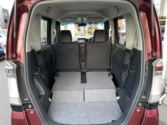 ホンダ Ｎ ＢＯＸ カスタム G Lパッケージ 東京都 2013(平25)年 2.2万km プレミアムディープロッソパール ワンオーナー/カロッツエリアSDナビTV/バックカメラ/両側パワースライドドア/ステアリングスイッチ/プッシュエンジンスイッチ/ブラックエアコンパネル/ピアノブラック調インパネ加飾/横滑り防止/オートライト/電動格納ウィンカーミラー/ETC/スペアキー/保証書＆取扱説明書