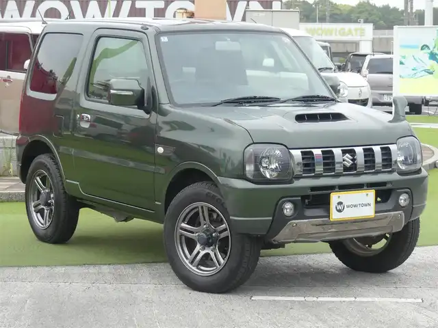 スズキ ジムニー ランドベンチャー 千葉県 2018(平30)年 5.5万km クールカーキPM 社外メモリーナビ/ワンセグTV/【CD再生機能】/ハーフレザーシート/運転席シートヒーター/革巻きステアリング/ステアリングスイッチ/ウインカーミラー/フォグライト/純正16インチアルミホイル/キーレス