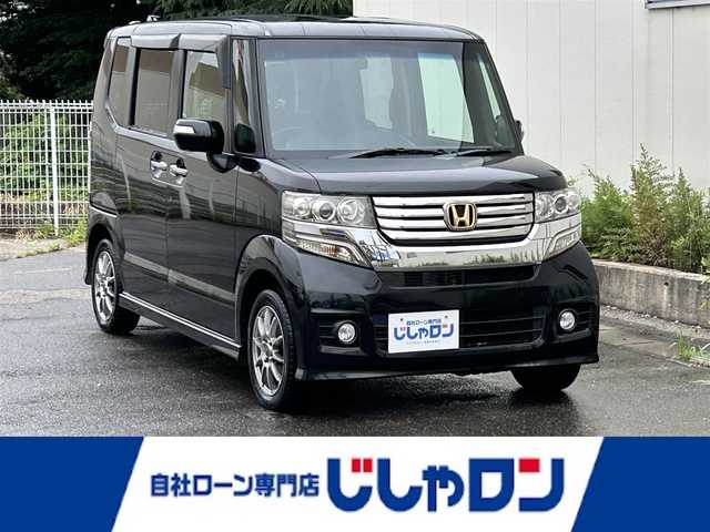 ホンダ Ｎ ＢＯＸ カスタム G Lパッケージ 福島県 2012(平24)年 10.7万km クリスタルブラックパール (株)IDOMが運営する【じしゃロン福島店】の自社ローン専用車両になります。こちらは現金またはオートローンご利用時の価格です。自社ローンご希望の方は別途その旨お申付け下さい/純正ナビ/フルセグＴＶ/Ｂｌｕｅｔｏｏｔｈ/両側パワースライドドア/ステアリングリモコン/ETC/フォグランプ/ドアバイザー/スマートキー