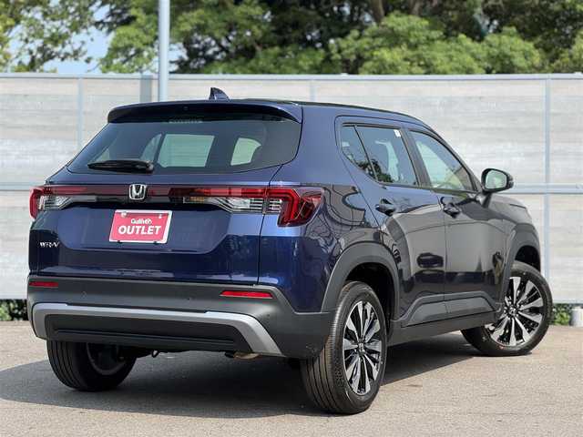 ホンダ ＷＲ－Ｖ Z 三重県 2025(令7)年 0.1万km未満 オブシダンブルーパール 登録未使用車/ホンダセンシング /・衝突軽減ブレーキ/・誤発進抑制機能/・後方誤発進抑制機能/・近距離衝突軽減ブレーキ/・歩行者事故低減ステアリング/・路外逸脱抑制機能/・アダプティブクルーズコントロール/・車線維持支援システム/・先行車発進お知らせ機能/・標識認識機能/・オートハイビーム/・パーキングセンサーシステム/ナビ装着用スペシャルパッケージ/・ステアリングスイッチ/　(オーディオ/ナビ/ハンズフリー/音声認識)/・リアワイドカメラ/・車載通信機/・Bluetoothユニット/パドルシフト/USBジャック(運転席)/充電用USBジャック(助手席)/純正17インチ5本マルチスポークアルミホイール/フルLEDヘッドランプ/・オートライト/LEDフロントフォグランプ/プッシュエンジンスタート/スマートキー×2