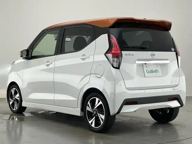 日産 デイズ HWS G ターボ プロパイロットED 愛知県 2019(令1)年 2.5万km プレミアムサンシャインオレンジメタリック/シルキーホワイト 純正ナビ　フルセグＴＶ　Ｂｌｕｅｔｏｏｔｈ　ＤＶＤ再生　アラウンドビューモニター　プロパイロット　追従クルコン　エマージェンシーブレーキ　スマートルームミラー　ＥＴＣ２．０　プッシュスタート　禁煙車