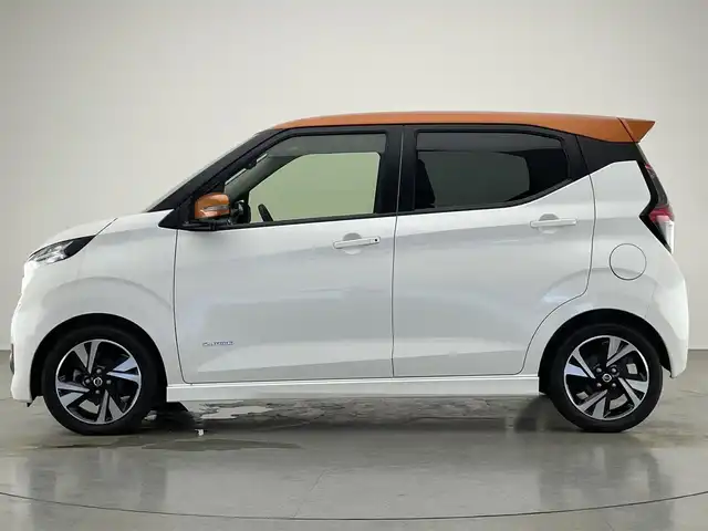 日産 デイズ HWS G ターボ プロパイロットED 愛知県 2019(令1)年 2.5万km プレミアムサンシャインオレンジメタリック/シルキーホワイト 純正ナビ　フルセグＴＶ　Ｂｌｕｅｔｏｏｔｈ　ＤＶＤ再生　アラウンドビューモニター　プロパイロット　追従クルコン　エマージェンシーブレーキ　スマートルームミラー　ＥＴＣ２．０　プッシュスタート　禁煙車