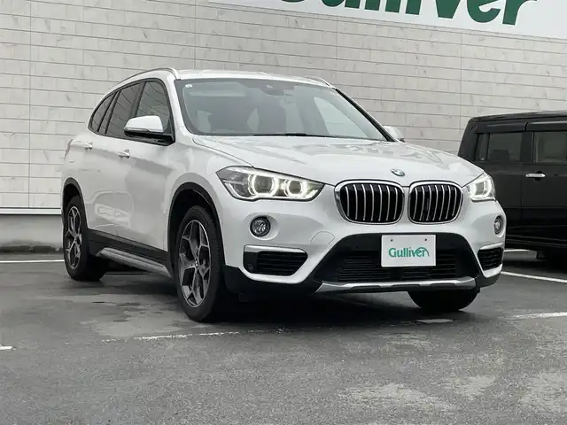 ＢＭＷ Ｘ１ xDrive 18d xライン ハイライン 静岡県 2019(平31)年 3.3万km アルピンホワイトⅢ /純正ナビ//Bluetooth//バックカメラ//衝突軽減ブレーキ//レーダークルーズコントロール//レーンキープアシスト//レザーシート//シートヒーター//純正18インチAW//パワーバックドア//ETC//スマートキー//スペアキー//保証書//取説