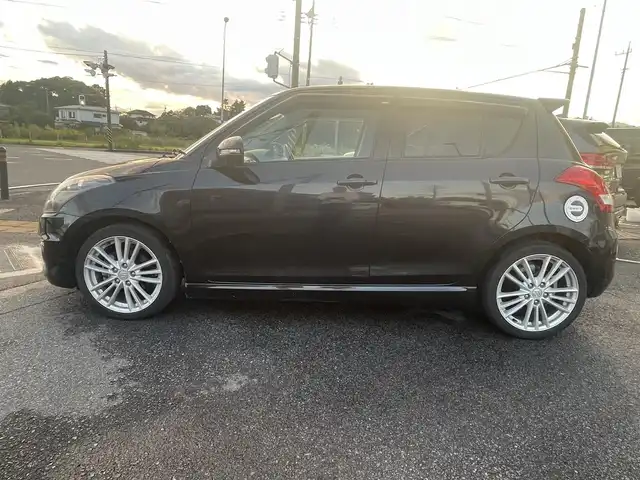 スズキ スイフト スポーツ 神奈川県 2015(平27)年 8.3万km スーパーブラックパール クルーズコントロール/パドルシフト/バックカメラ/前後ドラレコ/MTモード付きAT/純正17インチAW/横滑り防止装置/保証書