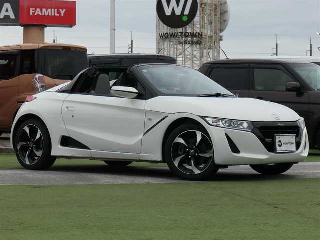 ホンダ Ｓ６６０ α 千葉県 2017(平29)年 4.6万km プレミアムスターホワイトP ハーフレザーシート/ディスプレイオーディオ/バックカメラ/ドライブレコーダー（前後撮影）【HDR-003】/革巻きステアリング/ステアリングスイッチ/パドルシフト/ETC/LEDヘッドライト/純正16インチアルミホイル/Honda スマートキー