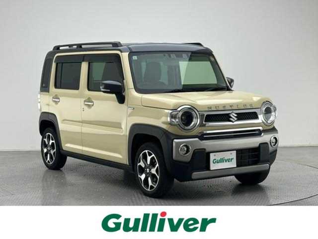 スズキ ハスラー Jスタイル ターボ 兵庫県 2021(令3)年 4.8万km シフォンアイボリーメタリック/ガンメタリック2トーン 純正SDナビ(CD/DVD/SD/Bluetooth/フルセグ）/前後ドライブレコーダー/追従型クルーズコントロール/コーナーセンサー/パドルシフト/シートヒーター/ターボ過給機/レーンキープアシスト/オートライト/オートマチックハイビーム/LEDヘッドライト/フォグライト/純正15インチアルミホイール/純正フロアマット/ETC/ドアバイザー