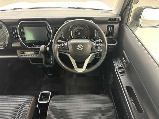 スズキ ハスラー Jスタイル ターボ 兵庫県 2021(令3)年 4.8万km シフォンアイボリーメタリック/ガンメタリック2トーン 純正SDナビ(CD/DVD/SD/Bluetooth/フルセグ）/前後ドライブレコーダー/追従型クルーズコントロール/コーナーセンサー/パドルシフト/シートヒーター/ターボ過給機/レーンキープアシスト/オートライト/オートマチックハイビーム/LEDヘッドライト/フォグライト/純正15インチアルミホイール/純正フロアマット/ETC/ドアバイザー