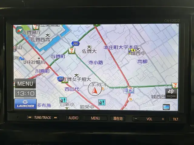 スズキ ジムニー クロスアドベンチャー 佐賀県 2012(平24)年 8.1万km クエーサーグレーメタリック タイヤサイズ195R16C 104/102Q 6PR /２インチリフトUP/社外サスペンション＆ショックアブソーバー/調整式ラテラルロッド/社外7インチメモリーナビ【CN-E202Z】/ワンセグTV/CD/純正１６インチアルミホイール/運転席シートヒーター/合皮シート/フォグライト/キーレス/スペアキー×１/電動格納ミラー/フロアマット/HITACHI製タービン/サイドアンダーミラー/ドアバイザー