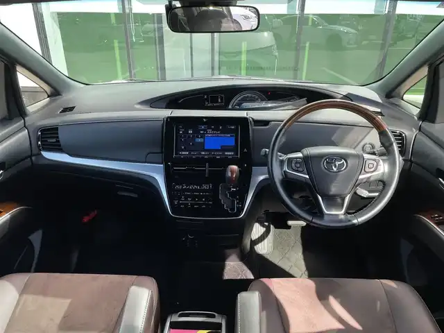 トヨタ エスティマ アエラス プレミアム G 和歌山県 2016(平28)年 4.1万km ホワイトパールクリスタルシャイン 純正9インチナビ/バックカメラ/フルセグTV/フリップダウンモニター/両側パワースライドドア/プリクラッシュセーフティー/レーンディパーチャーアラート/クリアランスソナー/ドライブレコーダー/ビルトインETC/パワーシート/パワーバックドア/純正アルミホイール/キセノンヘッドライト