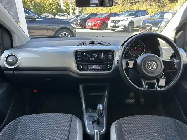 フォルクスワーゲン アップ！ ハイアップ！ 大阪府 2014(平26)年 11.3万km 紺 ハーフ革/シートヒーター/純正15インチAW/クルコン/バックソナー/CD/AUX/リモコンキー