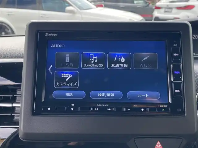 ホンダ Ｎ ＢＯＸ カスタム L 福岡県 2023(令5)年 1.9万km プラチナホワイトパール ・クルーズコントロール/・純正ナビ／Ｂｌｕｅｔｏｏｔｈ／ＵＳＢ／ＡＵＸ／ｉＰｏｄ／ＣＤ／ＤＶＤ/・バックカメラ/・布シート／シートヒーター/・ドライブレコーダー/・フルセグ/・ＥＴＣ/・純正１４ＡＷ