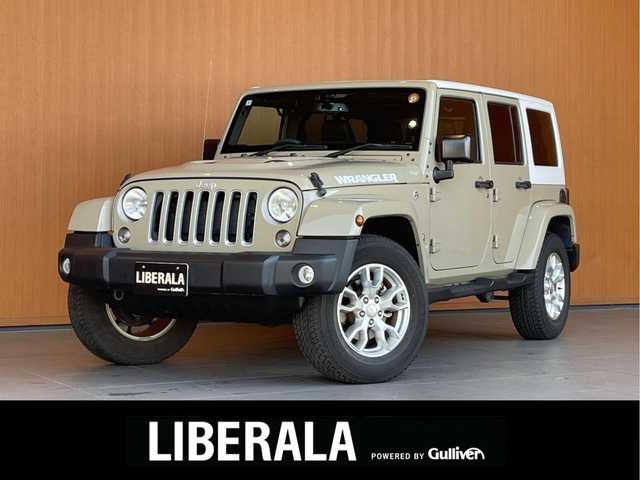 クライスラー・ジープ ジープ ラングラー JK 愛知県 2017(平29)年 2.5万km ゴビ 80台限定車/ワンオーナー/社外メモリナビ/フルセグTV/バックカメラ/サイドカメラ/黒革シート/シートヒーター/ALPINEスピーカー/クルーズコントロール/MTモード付AT/オートヘッドライト/純正18インチアルミ