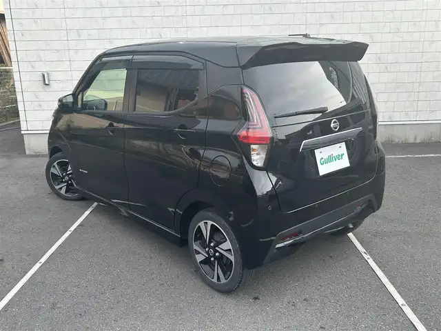 日産 デイズ HWS G ターボ プロパイロットED 静岡県 2020(令2)年 4.5万km ブラック 純正9インチメモリーナビ/CD/DVD/Bluetooth/フルセグ/バックカメラ/アラウンドビューモニター/プロパイロット/インテリジェントエマージェンシーブレーキ/車線逸脱警報/踏み間違え防止アシスト/ハイビームアシスト/LEDオートヘッドライト/ETC/ドライブレコーダー/スマートキー