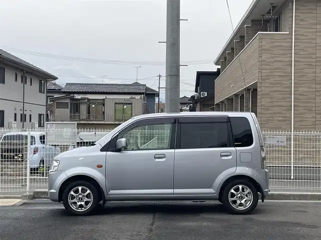 三菱 ｅＫワゴン M 福島県 2012(平24)年 4.6万km クールシルバーメタリック ・純正CDオーディオ/・社外13インチAW(社外AW＋冬タイヤ積込)/・社外エンジンスターター/・ドアバイザー/・フロアマット/・キーレス/・ETC
