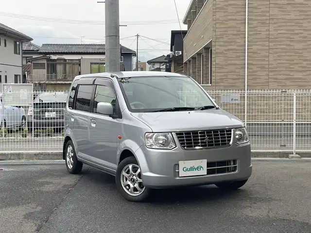 三菱 ｅＫワゴン M 福島県 2012(平24)年 4.6万km クールシルバーメタリック ・純正CDオーディオ/・社外13インチAW(社外AW＋冬タイヤ積込)/・社外エンジンスターター/・ドアバイザー/・フロアマット/・キーレス/・ETC